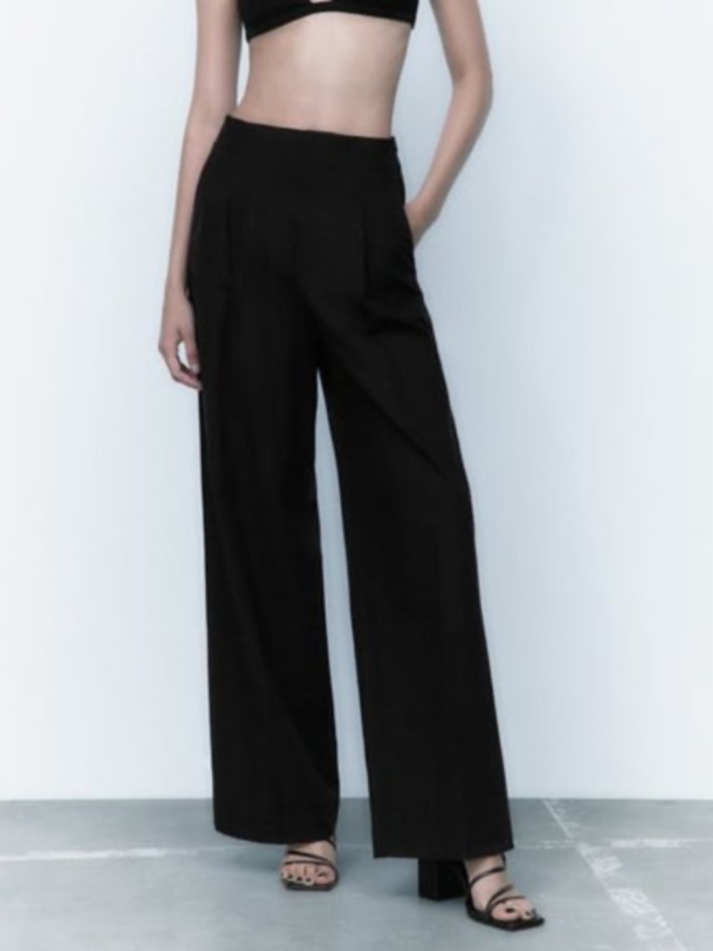 Zara Wide-Leg Trousers/Pants